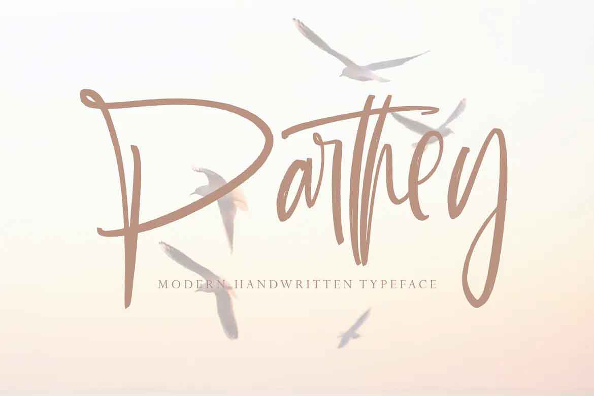 Parthey Font