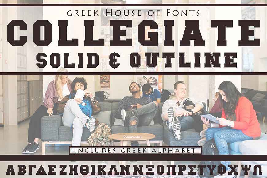 Collegiate Font