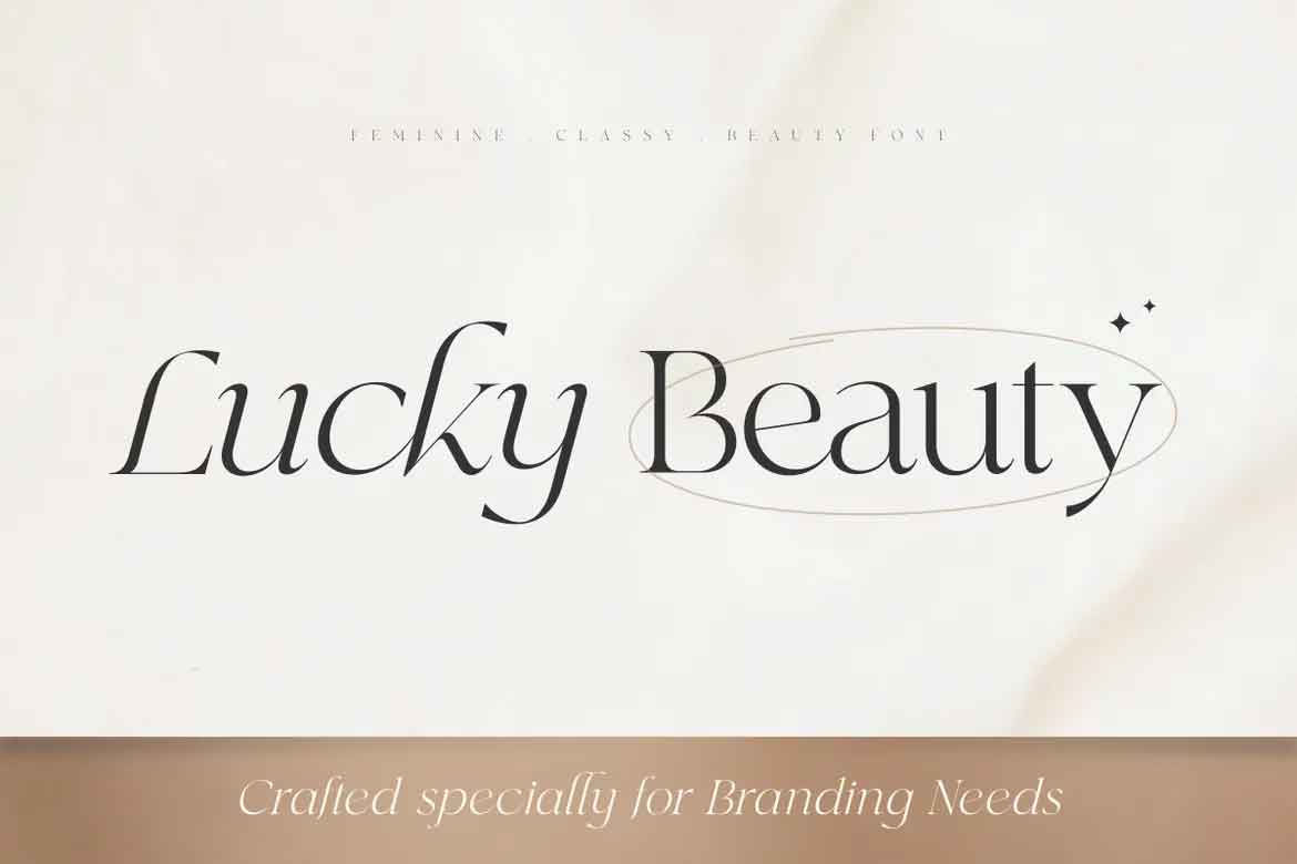 Lucky Beauty Font