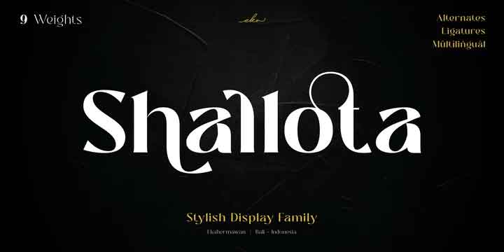 Shallota Font