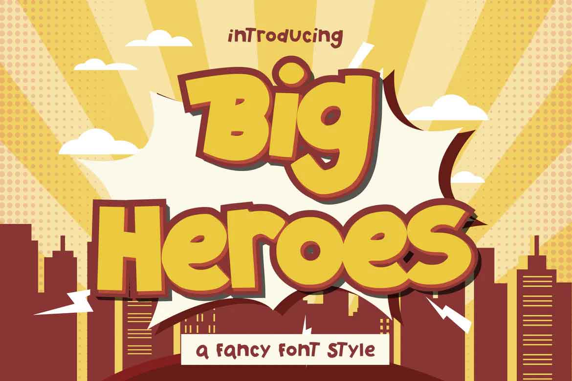 Big Heroes Font