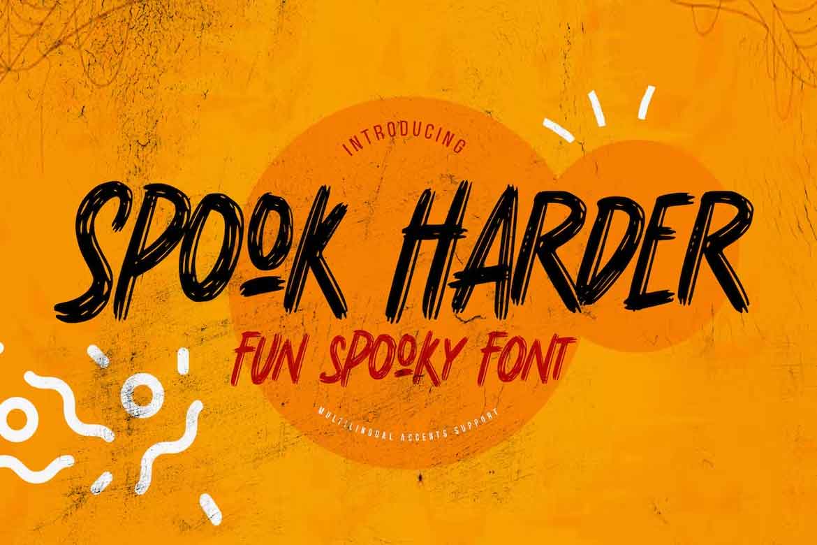 Spook Harder Font