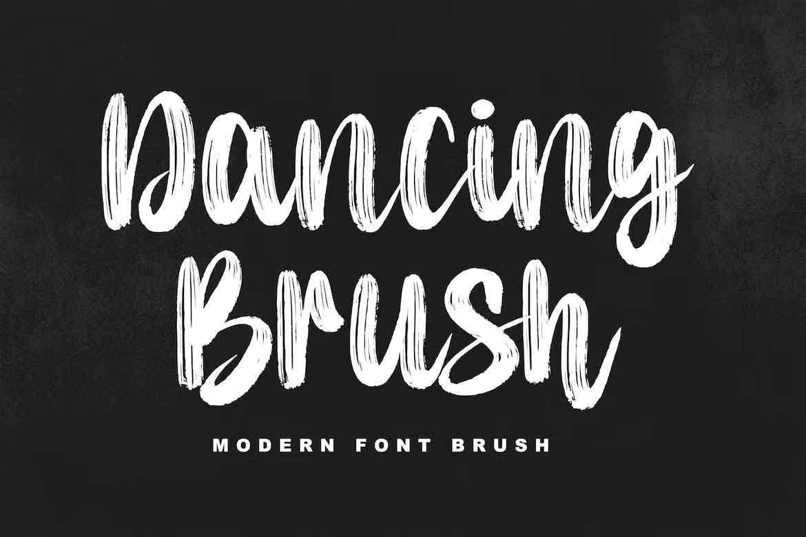Dancing Brush Font