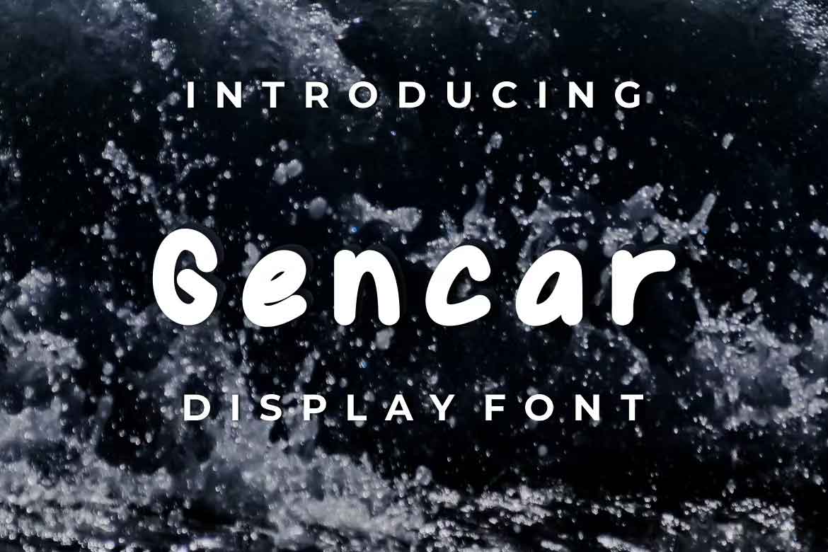 Gencar Font