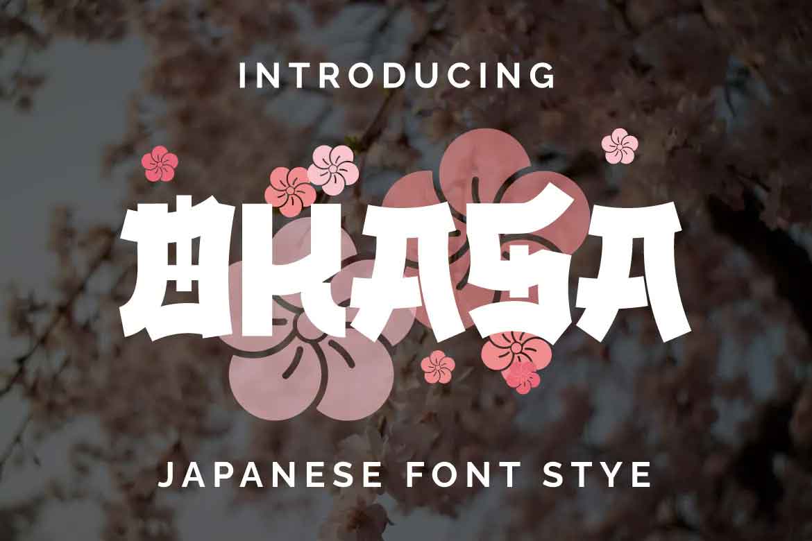 Okasa Japanese Font