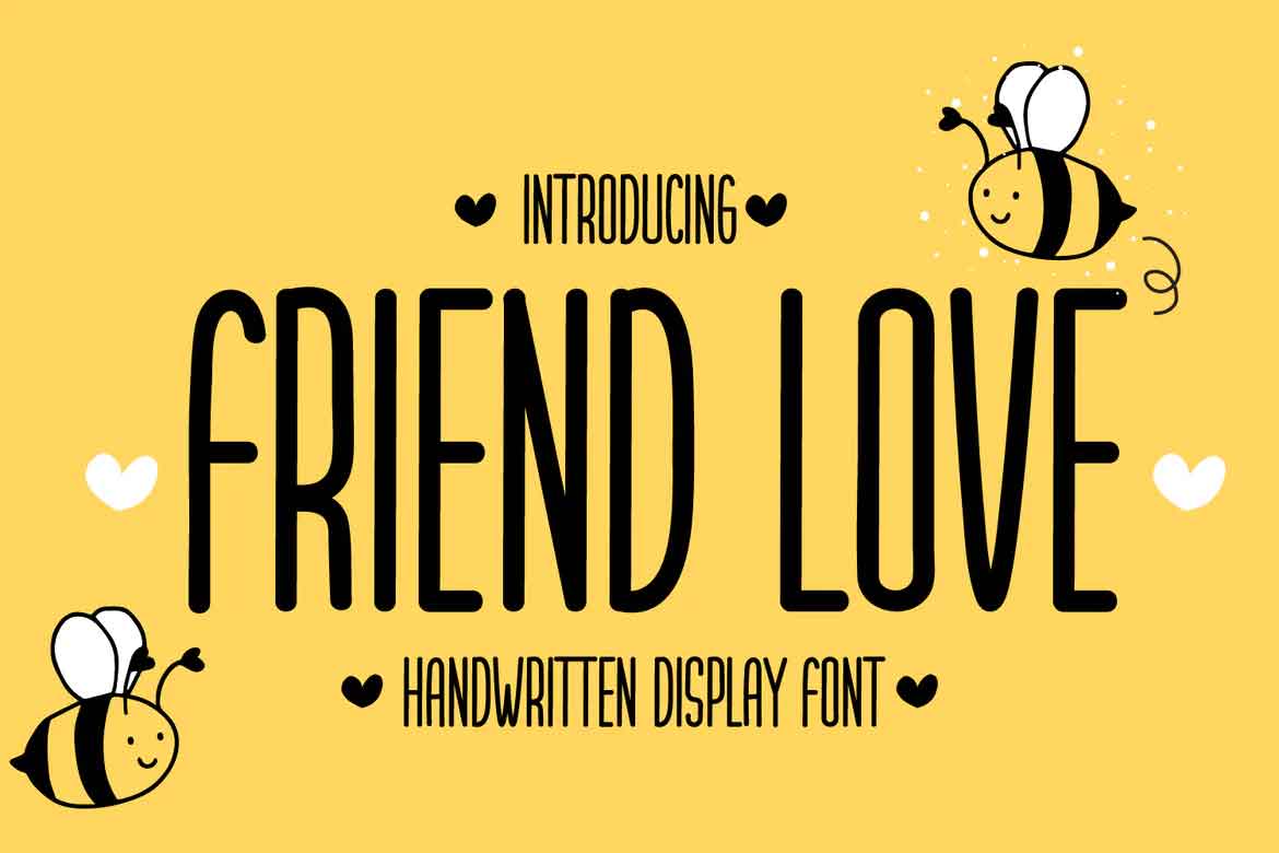 Friend Love Font