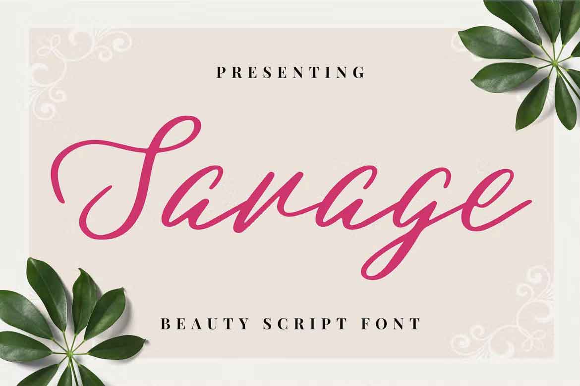 Savage Font