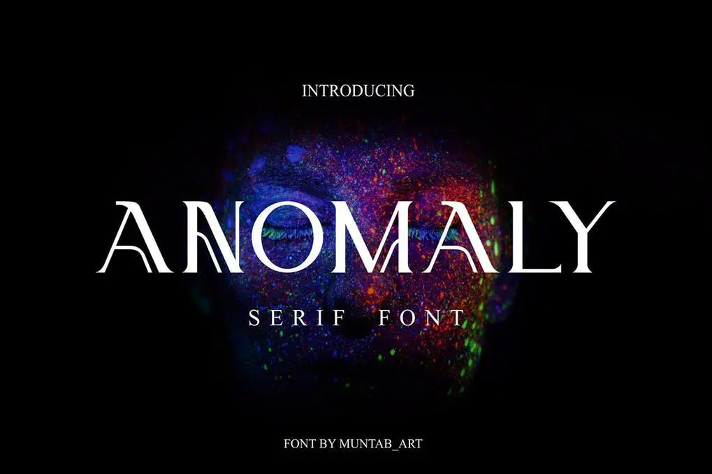 Anomaly Modern Serif Font