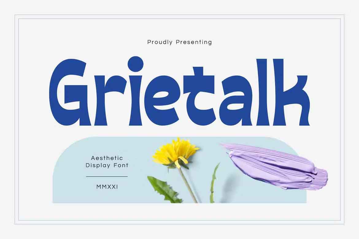 Grietalk Font