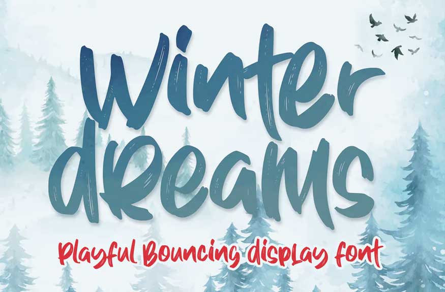 Winter Dreams Font