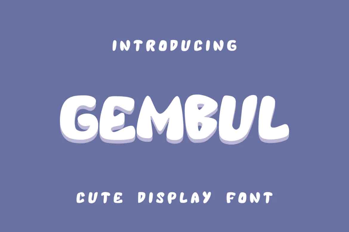 Gembul Font