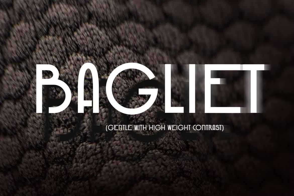 Bagliet Font