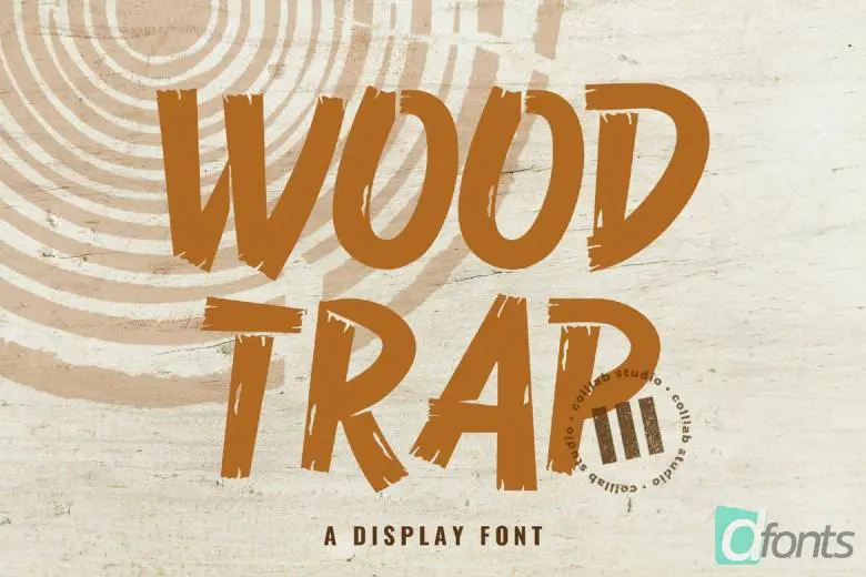 Wood Trap Font