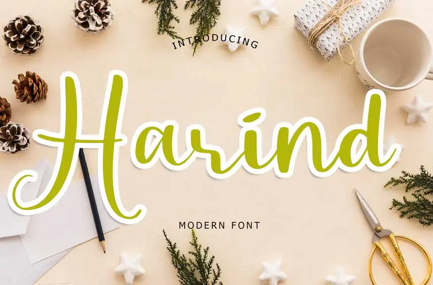 Harind Modern Font