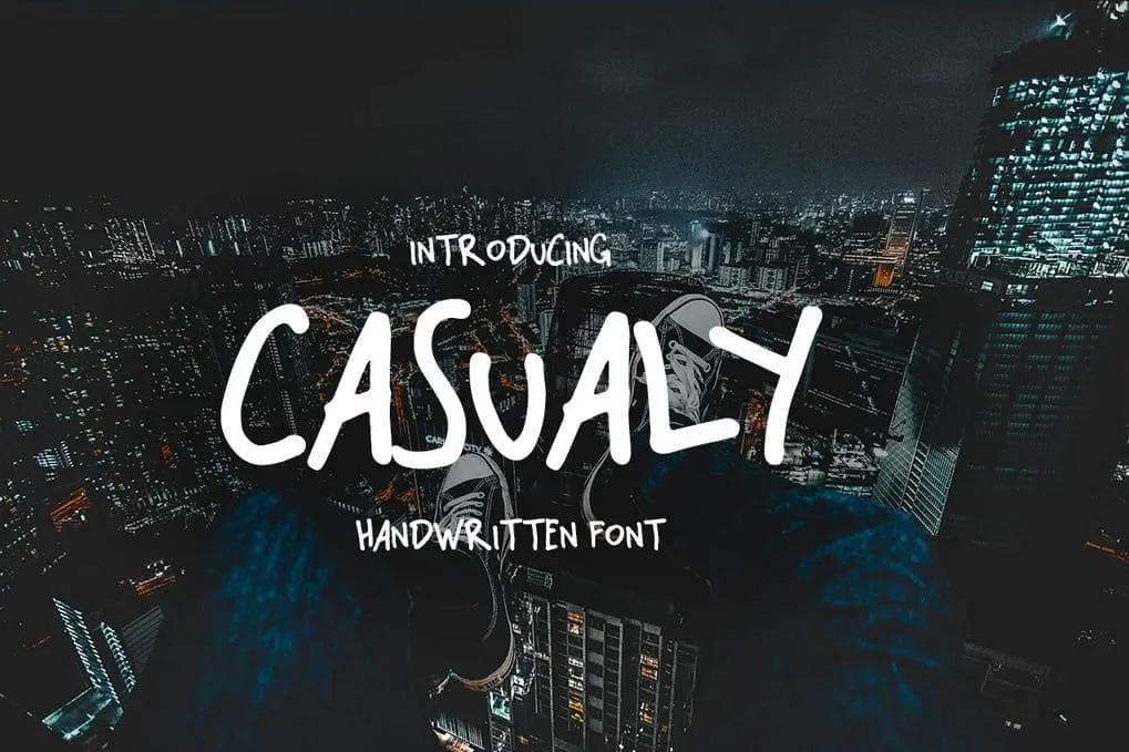 Casualy - Creative Handwritten Font