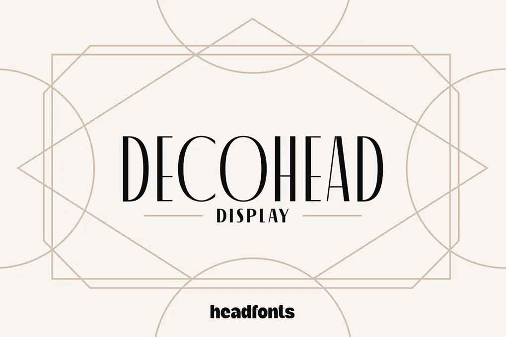 Decohead Font