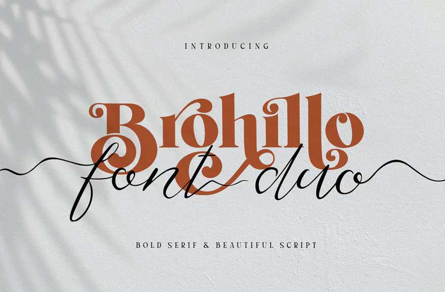 Brohillo Font Duo