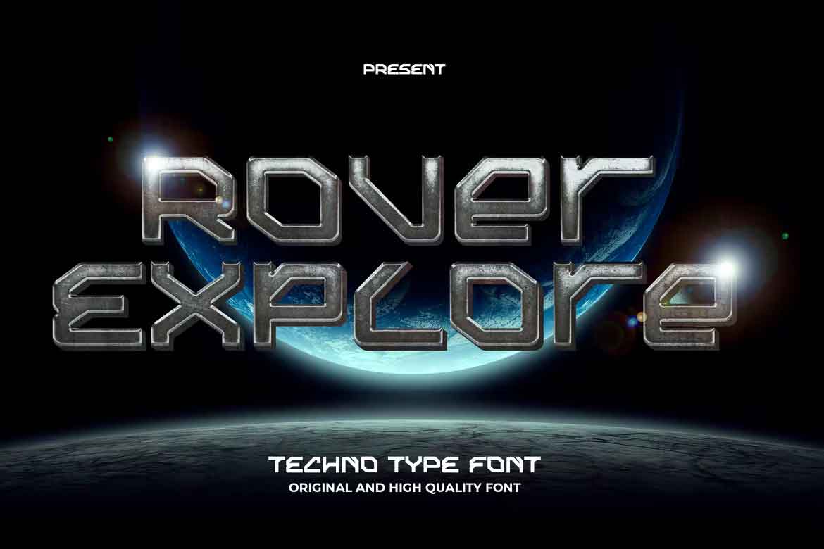 Rover Explore Font