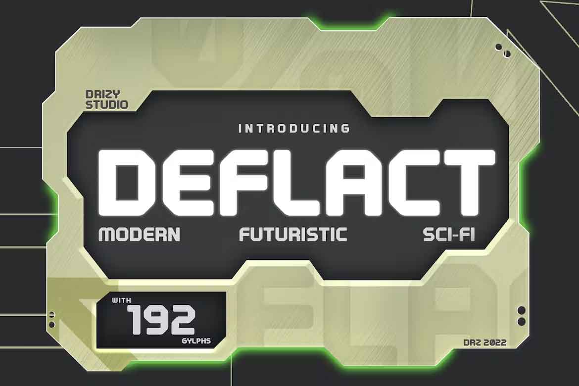 Deflact Font