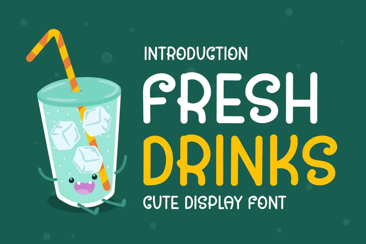 Fresh Drinks Font