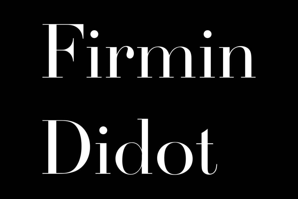 Firmin Didot Font