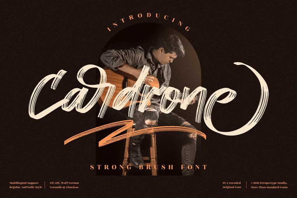 Cardrone Font