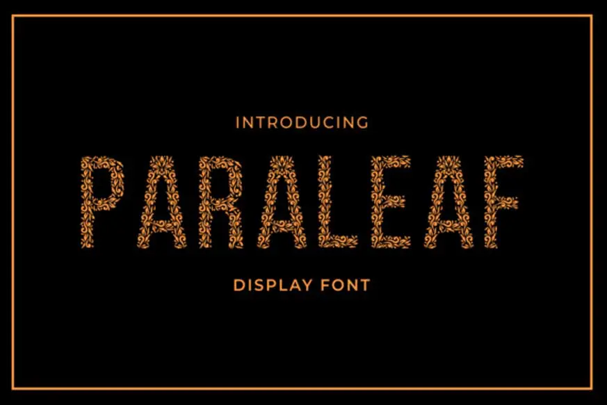 Paraleaf Font