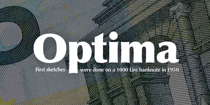 Optima Font Family