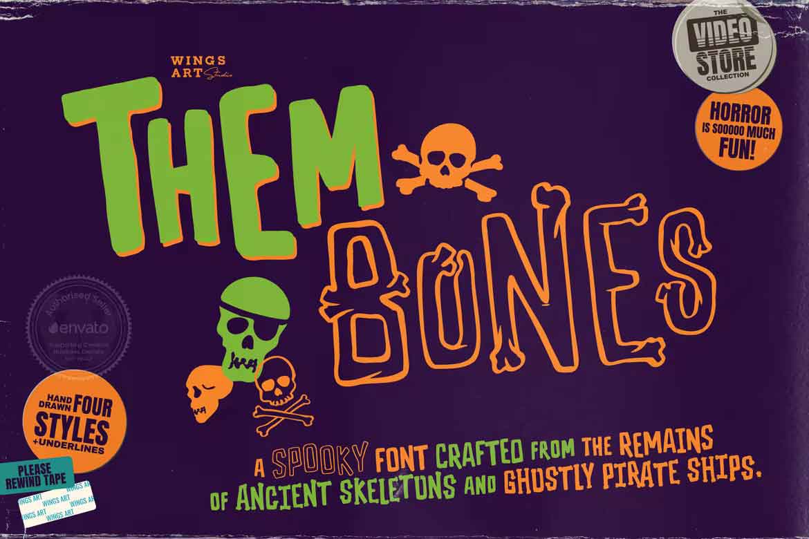 Them Bones Font