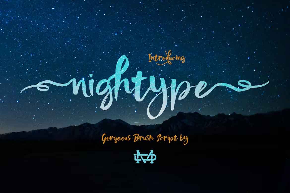 Nightype Font
