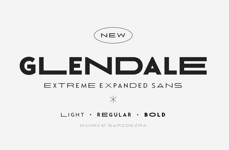 Glendale - Extreme Expanded Sans