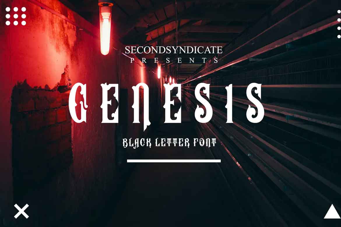 Genesis Font