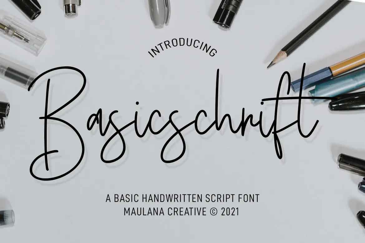 Basicschrift Font