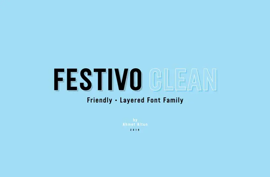 Festivo Clean Font