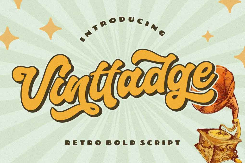 Vinttadge Font