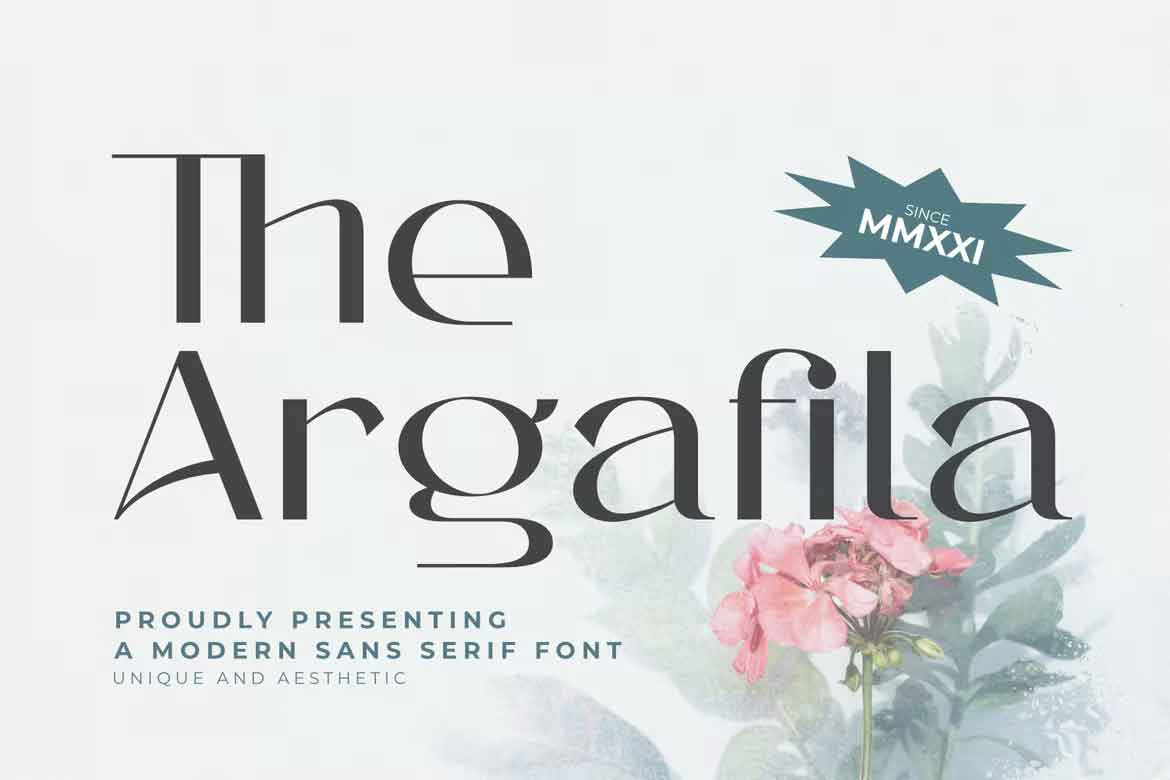 The Argafila Font