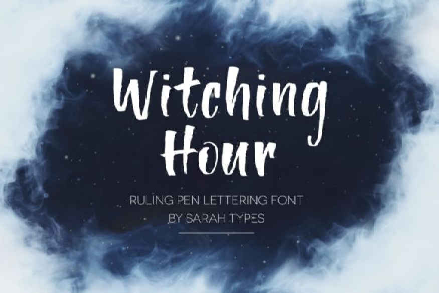 Witching Hour Font