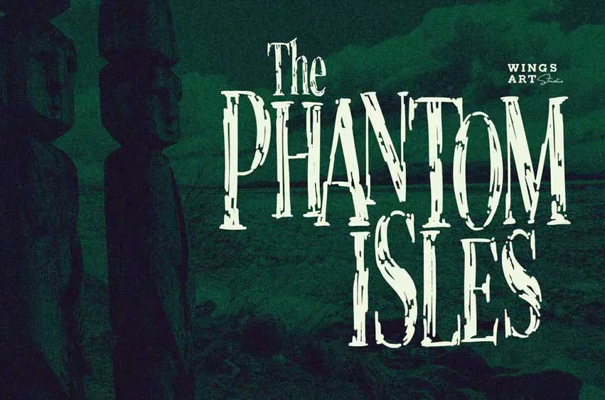 The Phantom Isles Font