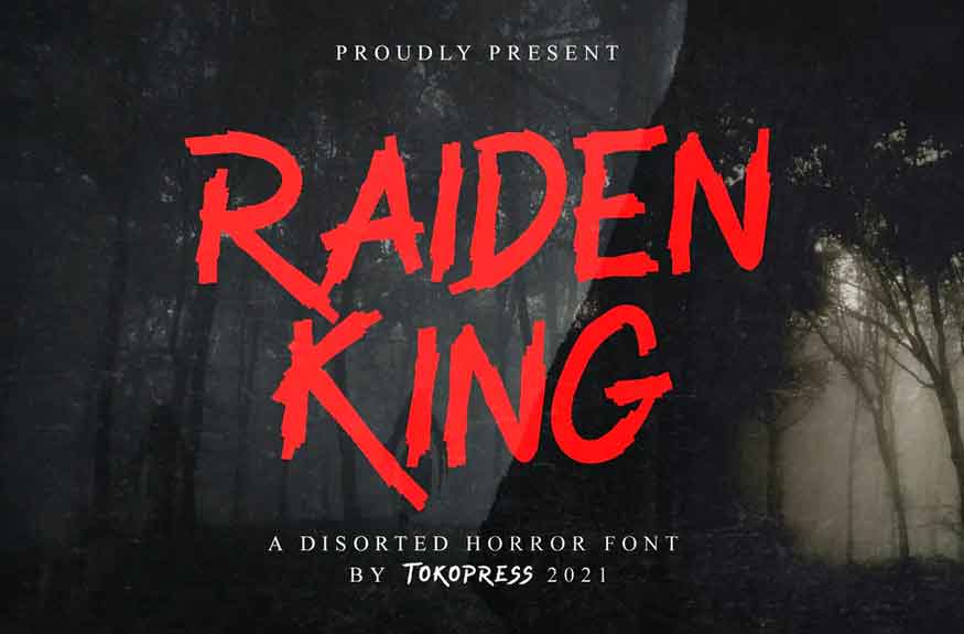 Raiden King Font