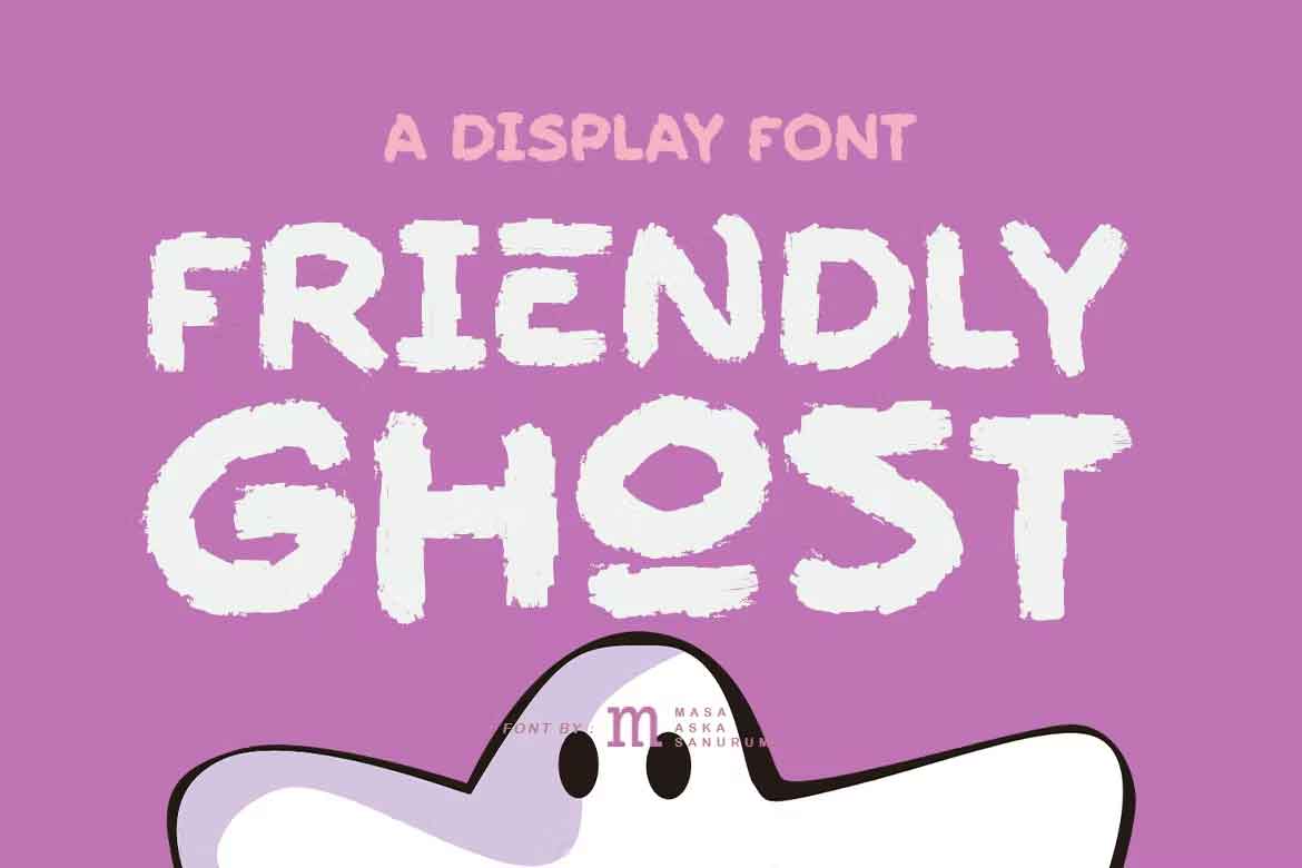 Friendly Ghost Font