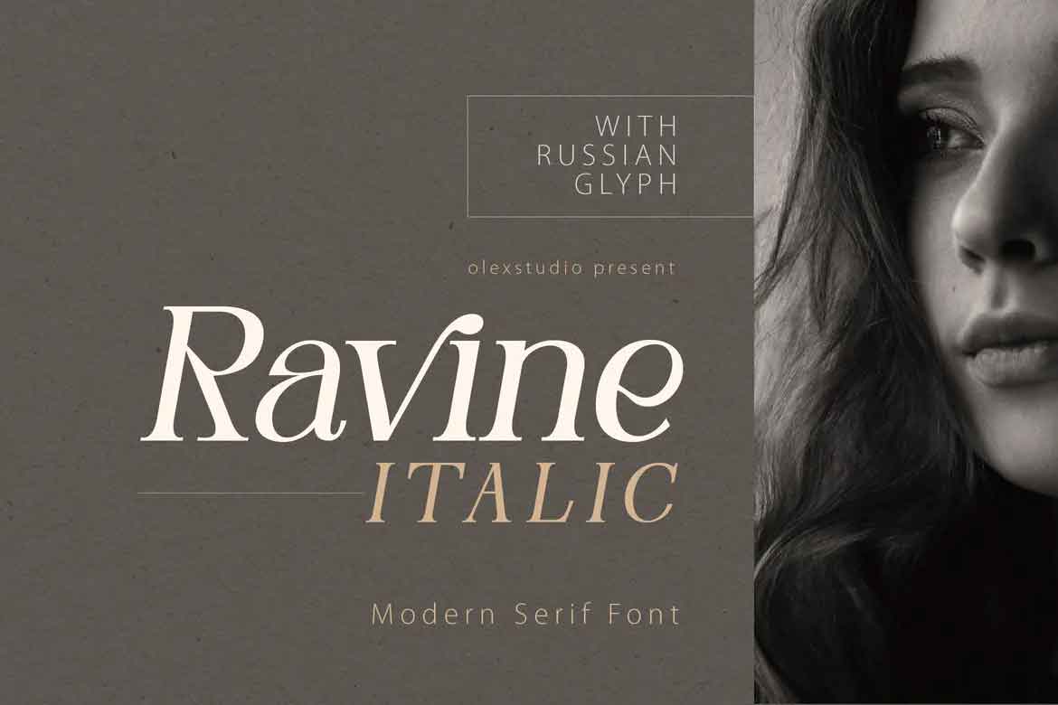 Ravine Italic Font