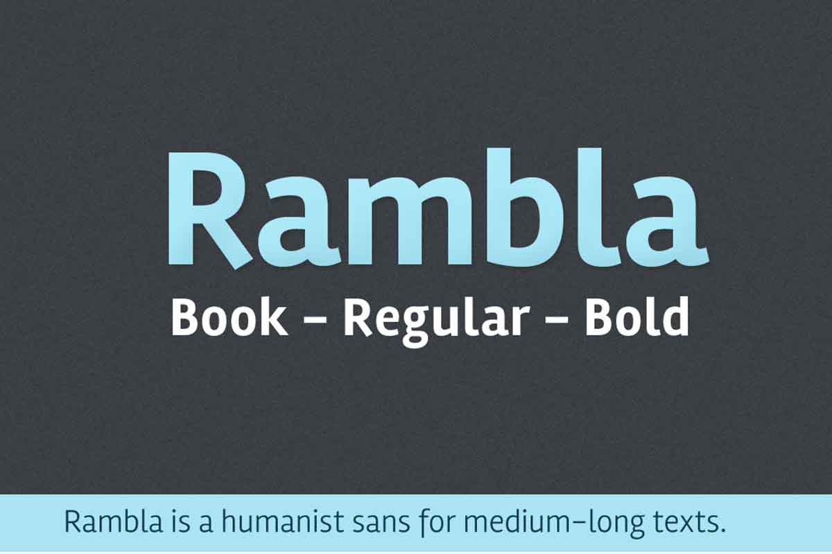 Rambla Font