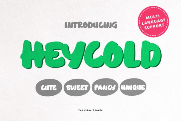 Heycold Font