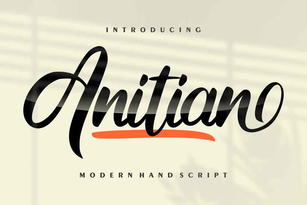 Anitian Font