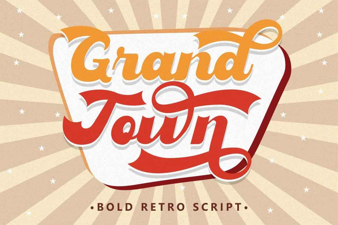 Grandtown Font