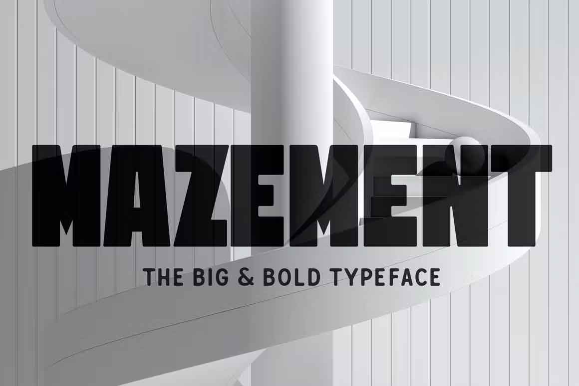 Mazement Font