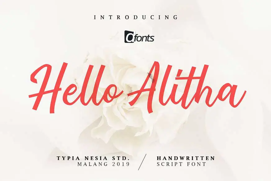 Hello Alitha Font