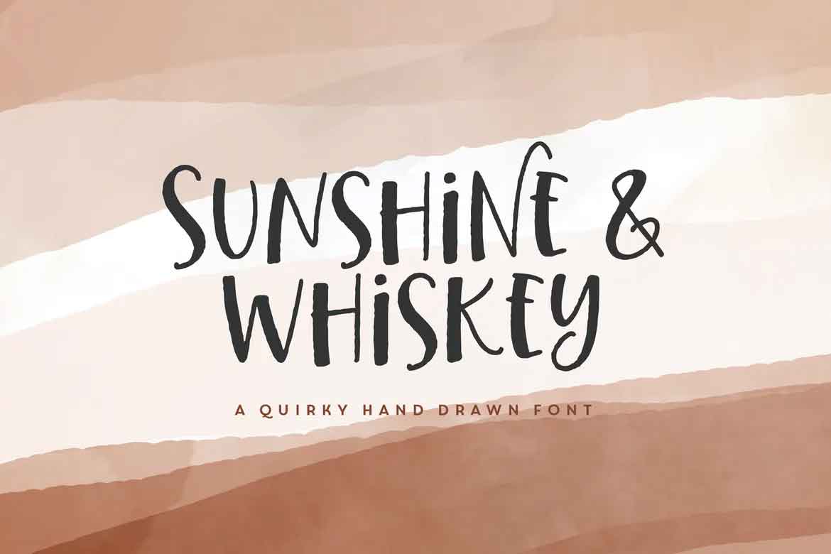 Sunshine & Whiskey Font