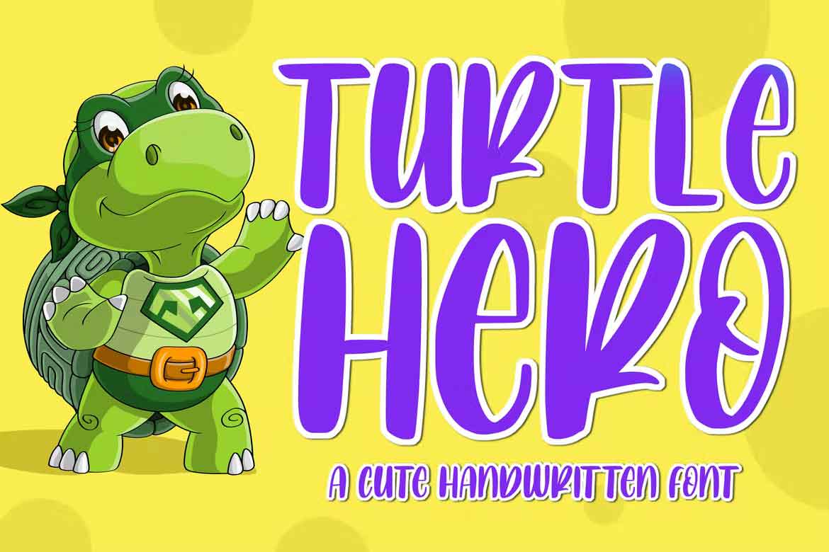 Turtle Hero Font