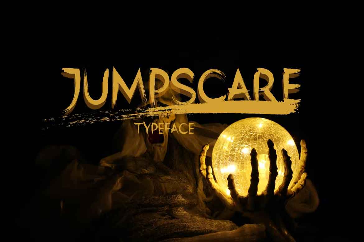 Jumpscare Font